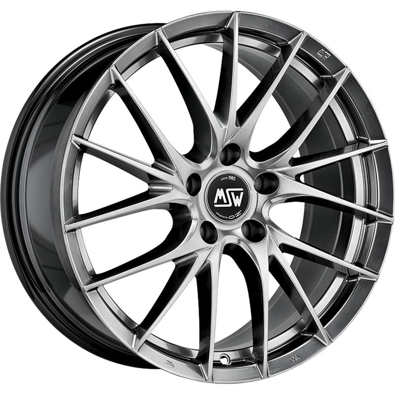 Cerchi in Lega MSW Msw 29 Hyper Black 5 fori 19\" 8.5X19 ET30 5x112