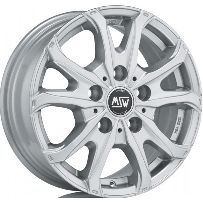 Cerchio MSW Msw 48 Van Full Silver 5 fori 16\" 6.5X16 ET60 5x160