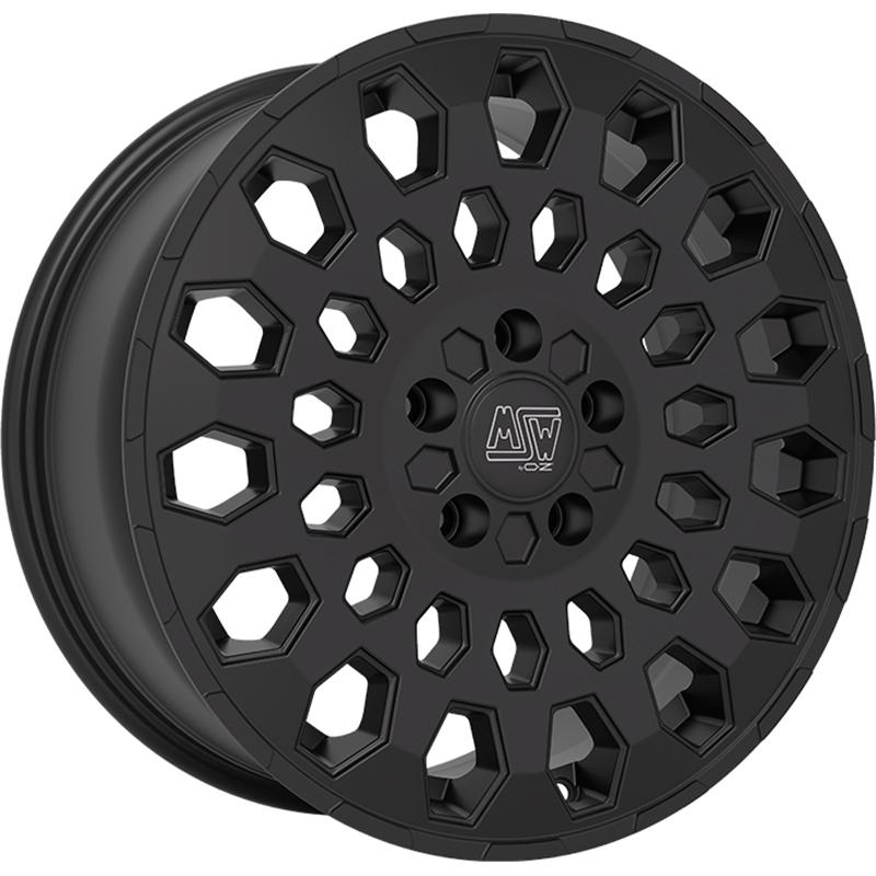 Cerchio MSW Msw 99 Van Matt Black 5 fori 18\" 8X18 ET48 5x112