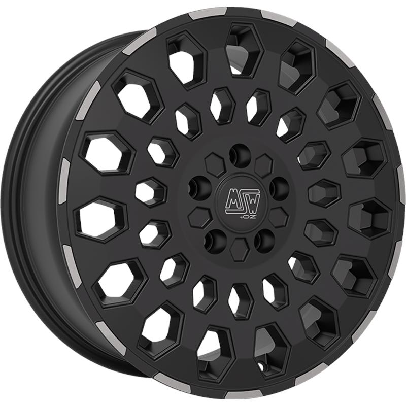 Cerchio MSW Msw 99 Van Matt Black Full Polish 5 fori 18\" 8X18 ET48 5x112
