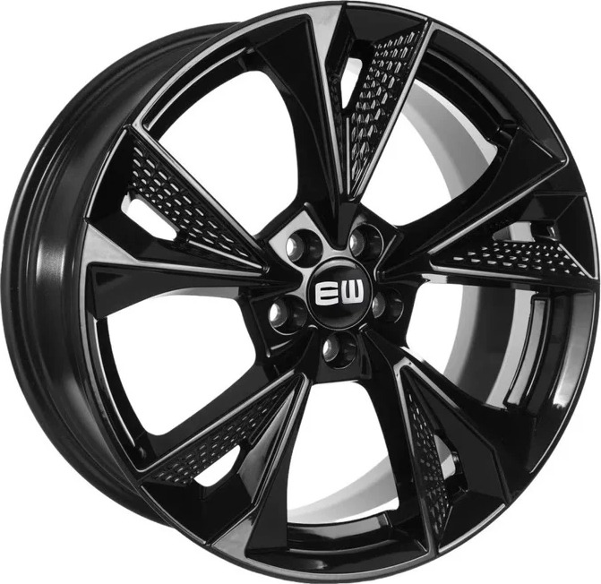 Cerchio EW Ew15 Luster Black 5 fori 19\" 8X19 ET35 5x112