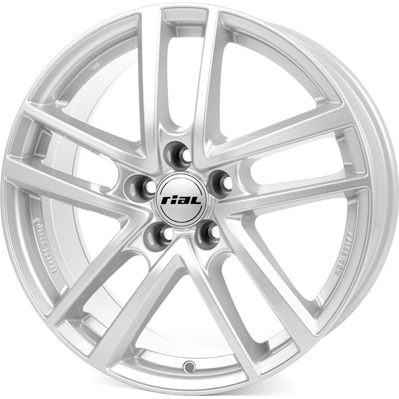 Cerchio RIAL Astorga Polar Silber 5 fori 16\" 6.5X16 ET50 5x108