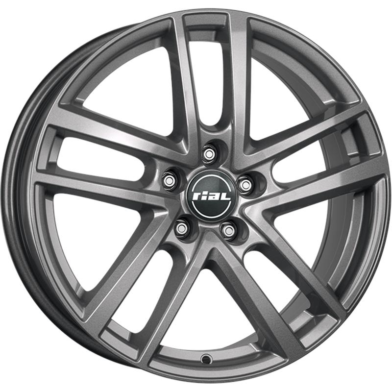 Cerchio RIAL Astorga Graphit 5 fori 16\" 6.5X16 ET50 5x108