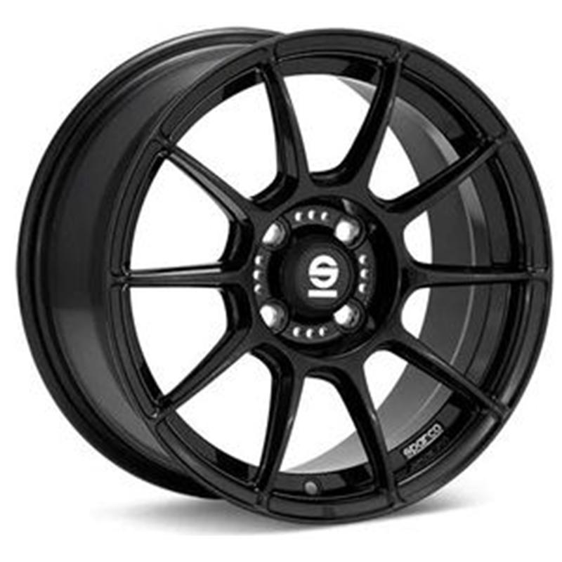 Cerchio SPARCO Ff 1 Glossy Black 5 fori 17\" 8X17 ET35 5x112