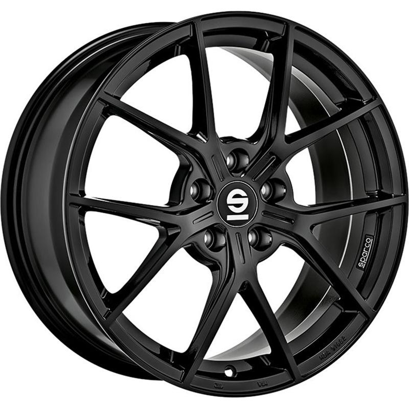 Cerchio SPARCO Podio Glossy Black 5 fori 19\" 8.5X19 ET44 5x112