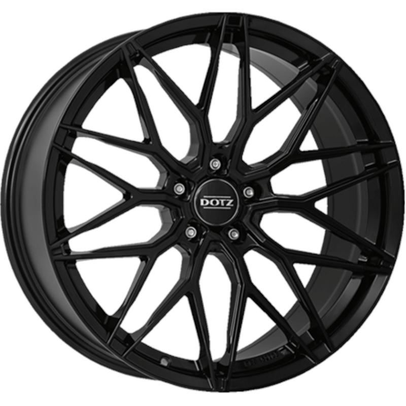 Cerchio DOTZ Suzuka Black 5 fori 19\" 8.5X19 ET45 5x112