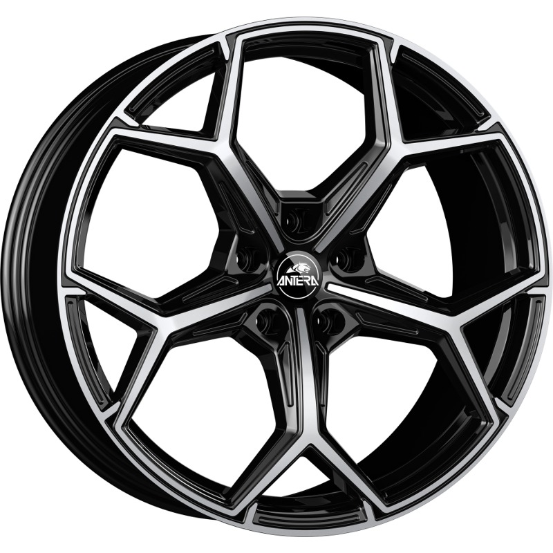 Cerchio ANTERA A101 Piano Black Diamond 5 fori 20\" 8.5X20 ET42 5x108