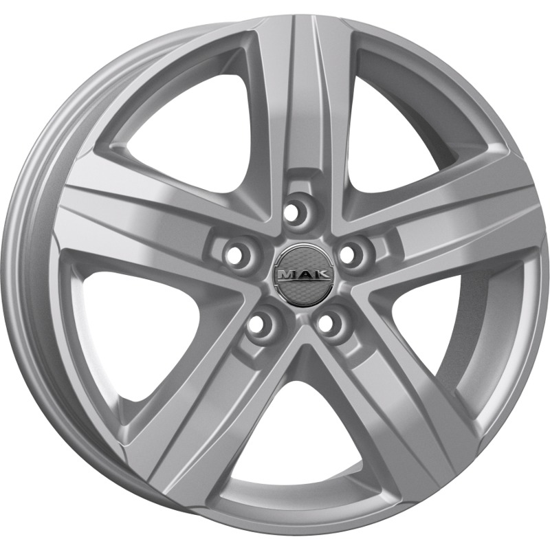 Cerchio MAK Stone 5 Silver 5 fori 18\" 7.5X18 ET40 5x114.3