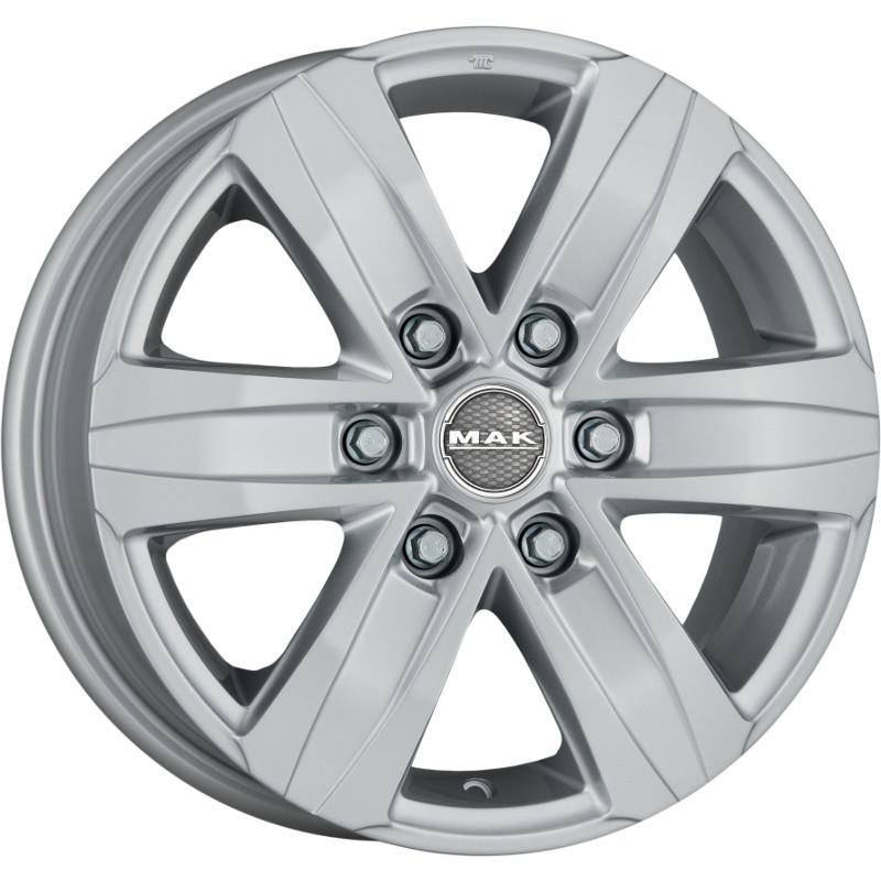 Cerchio MAK Stone 6 Silver 6 fori 20\" 8.5X20 ET20 6x139.7
