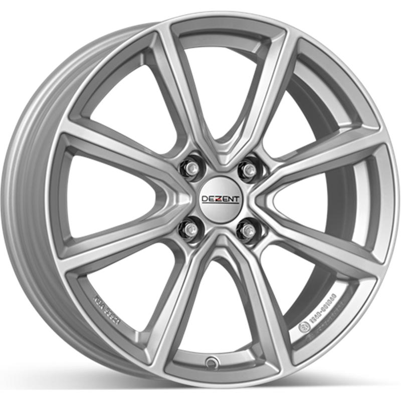 Cerchio DEZENT Tn Silver 4 fori 17\" 7X17 ET38 4x100