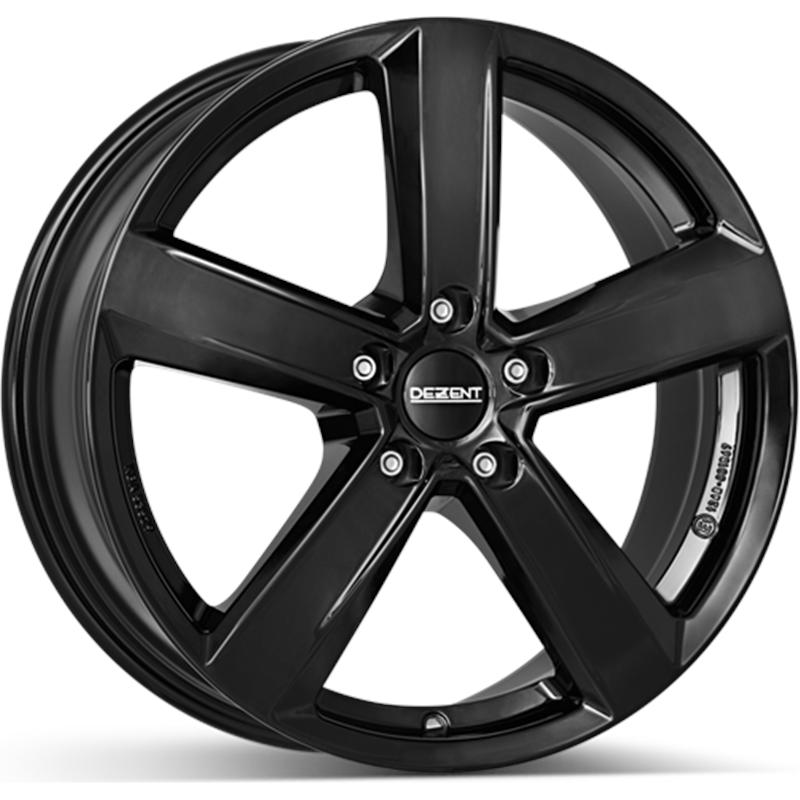 Cerchio DEZENT Tu Black 5 fori 15\" 6X15 ET46 5x114.3