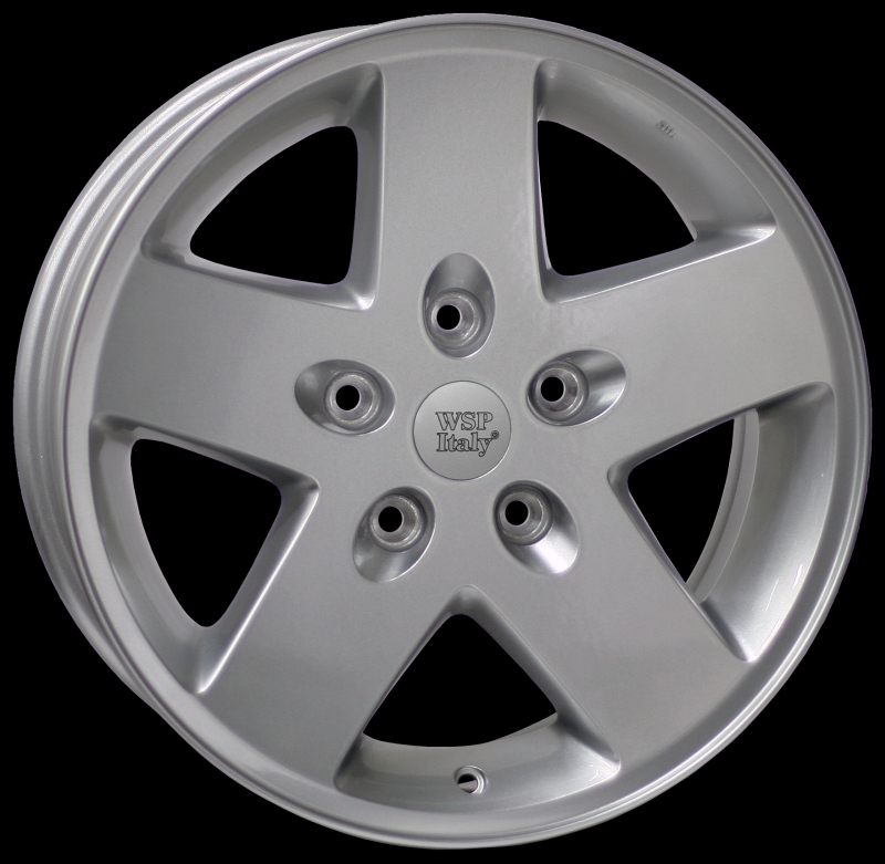 Cerchio WSP ITALY W3803 Urano Silver 5 fori 16\" 7X16 ET44 5x127