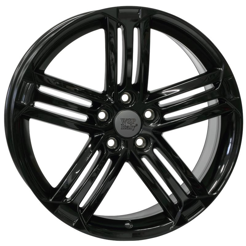 Cerchio WSP ITALY W464 Nisida Golf R Glossy Black 5 fori 19\" 8X19 ET50 5x112