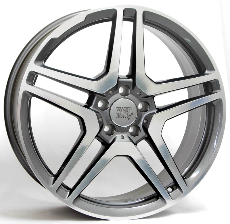 Cerchio WSP ITALY W759 Amg Vesuvio Anthracite 5 fori 20\" 8.5X20 ET43 5x112