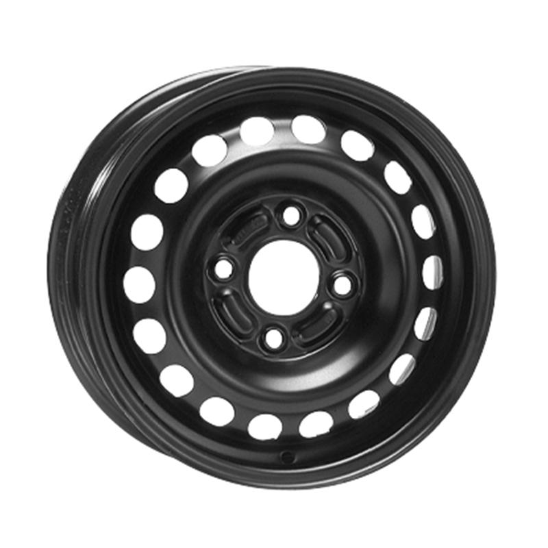 Cerchi in Lega KFZ ALCAR Steel Nero 4 fori 14\" 5.5X14 ET46 4x114.3