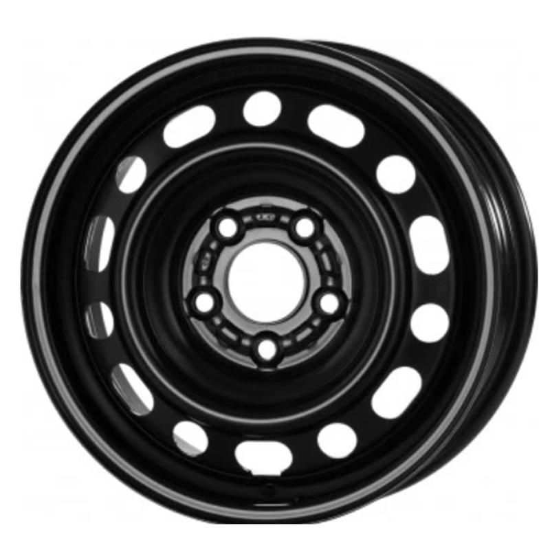 Cerchi in Lega KFZ ALCAR Steel Nero 5 fori 16\" 7X16 ET66 5x130