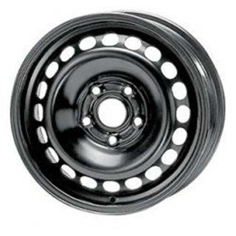 Cerchi in Lega Kfz alcar Steel Nero 5 fori 16\" 6.5X16 ET40 5x127