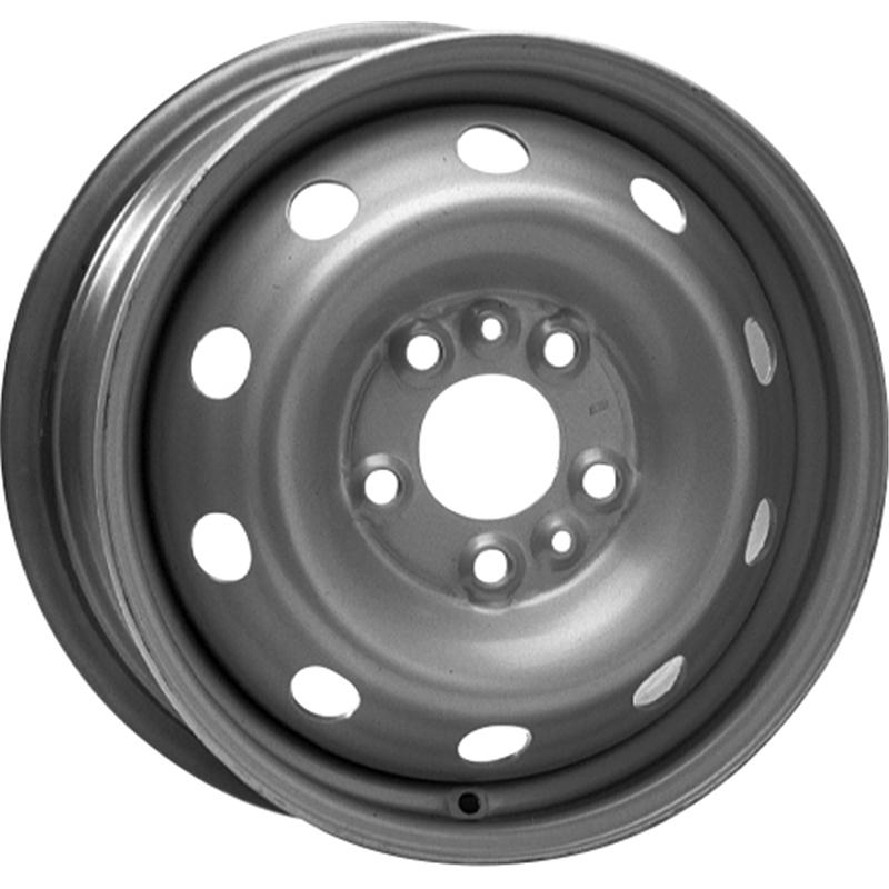 Cerchi in Lega KFZ ALCAR Steel Superpolish 5 fori 16\" 6X16 ET68 5x130