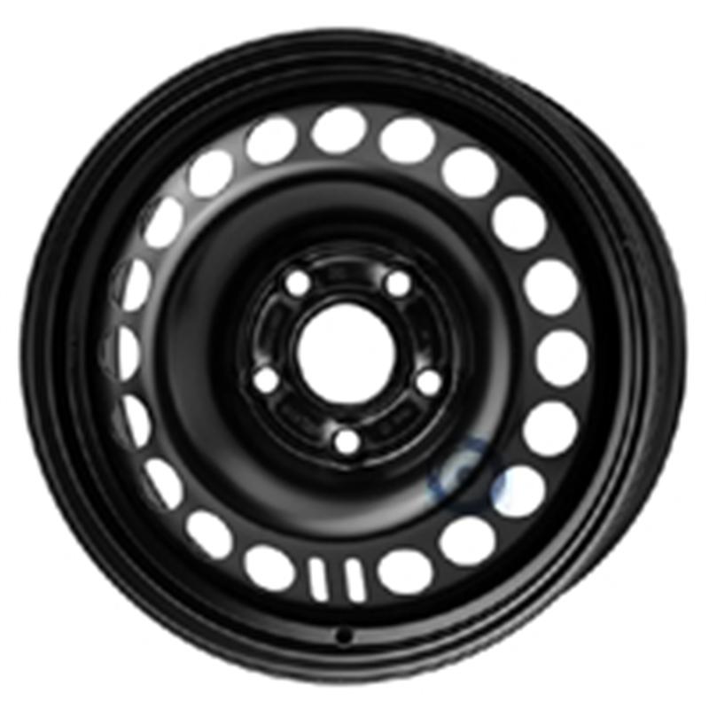 Cerchi in Lega KFZ ALCAR Steel Nero 5 fori 16\" 6.5X16 ET41 5x120