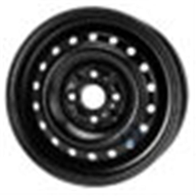 Cerchi in Lega KFZ ALCAR Steel Nero 4 fori 14\" 5X14 ET40 4x100