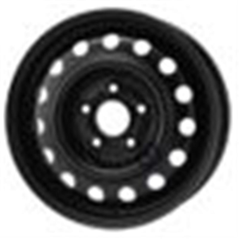 Cerchi in Lega KFZ ALCAR Steel Nero 5 fori 15\" 5.5X15 ET47 5x114.3