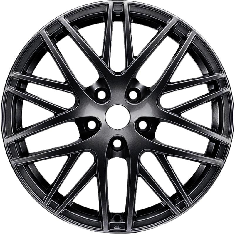 Cerchi in Lega ORIGINALE ALFA ROMEO Alfa Originale Alfa Romeo Glossy Black 5 fori 17\" 7.5X17 ET41 5x110