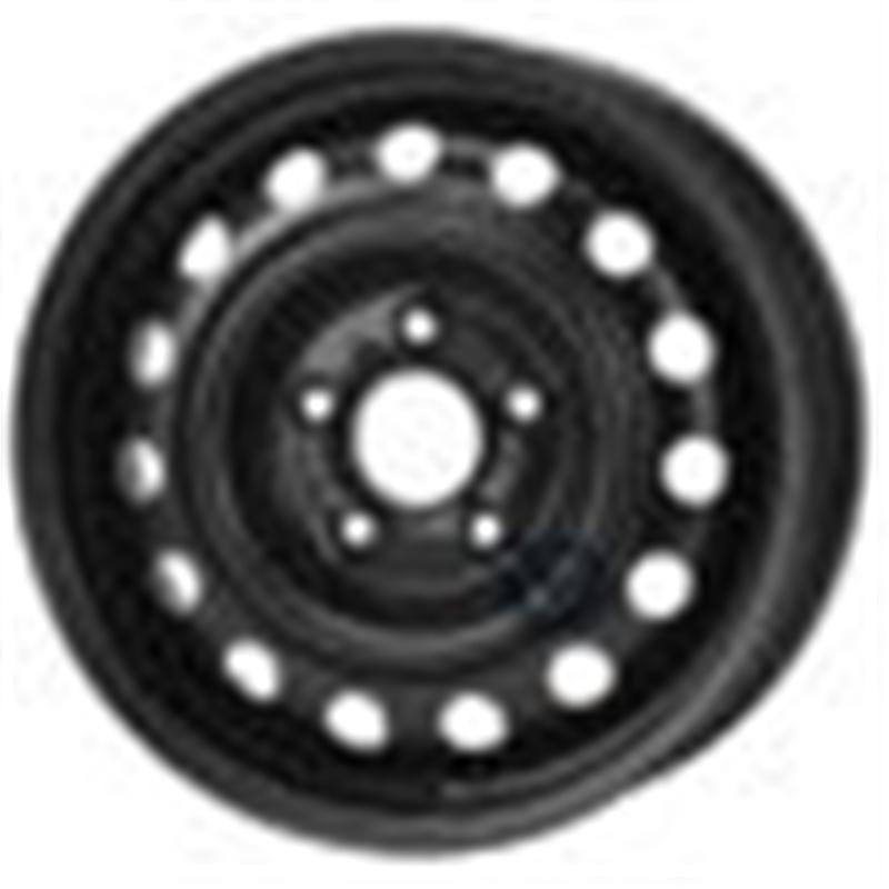 Cerchi in Lega KFZ ALCAR Steel Nero 5 fori 15\" 6X15 ET46 5x114.3