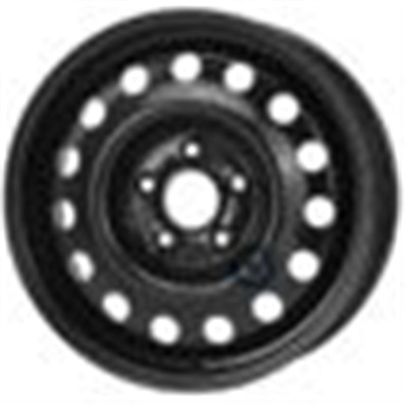 Cerchi in Lega KFZ ALCAR Steel Nero 5 fori 16\" 6.5X16 ET51 5x114.3