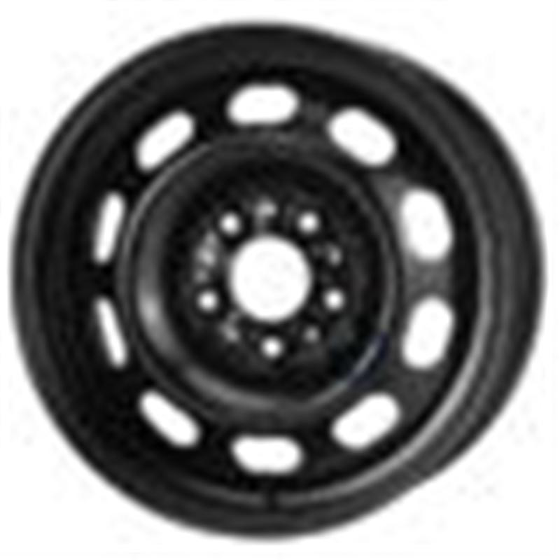 Cerchi in Lega KFZ ALCAR Steel Nero 5 fori 16\" 6.5X16 ET33 5x120