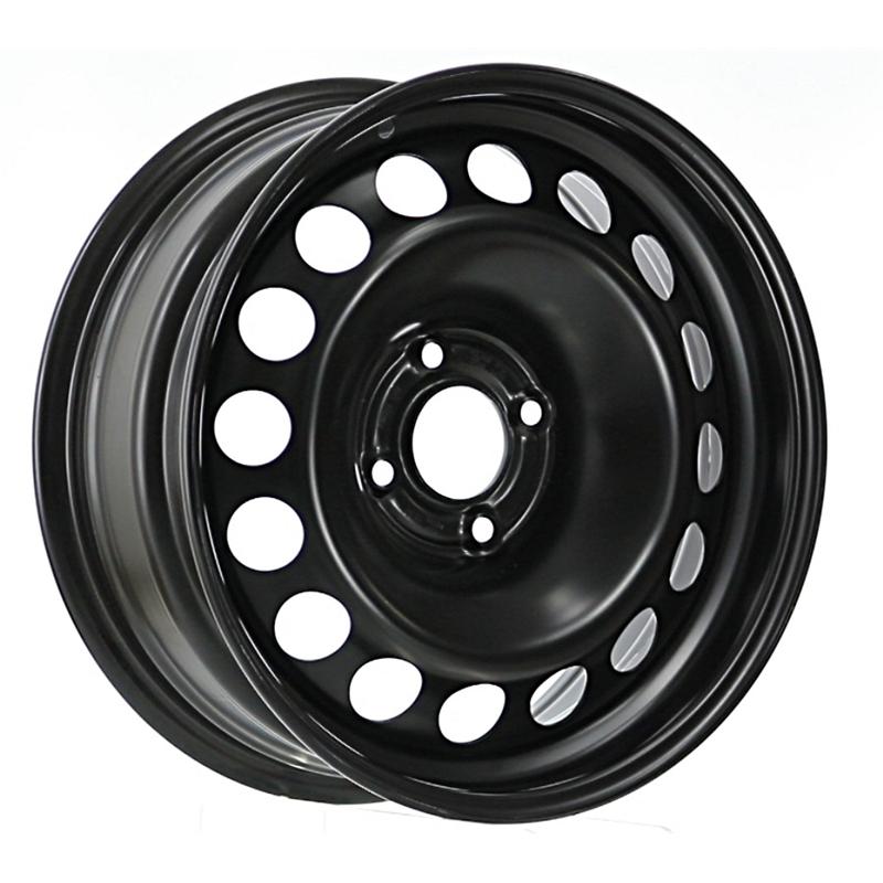 Cerchi in Lega Mw gianetti ruote Steel Nero 4 fori 16\" 6.5X16 ET20 4x108