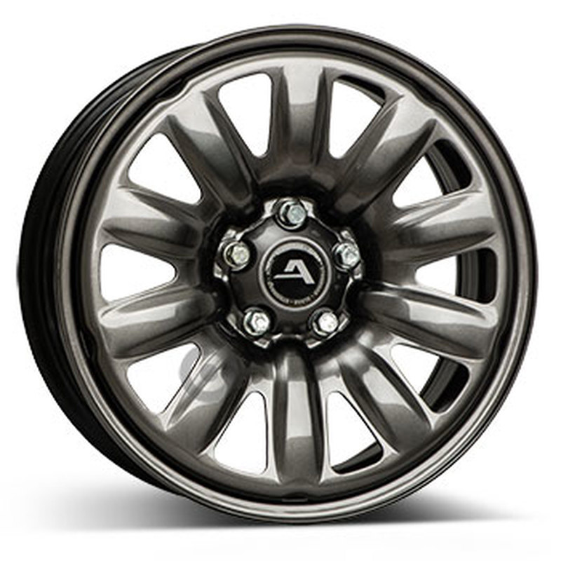 Cerchi in Lega Kfz alcar Steel Ghisa 5 fori 16\" 6.5X16 ET40 5x114.3