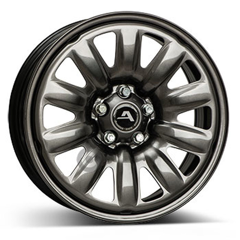 Cerchi in Lega KFZ ALCAR Steel Ghisa 5 fori 16\" 6.5X16 ET41 5x105