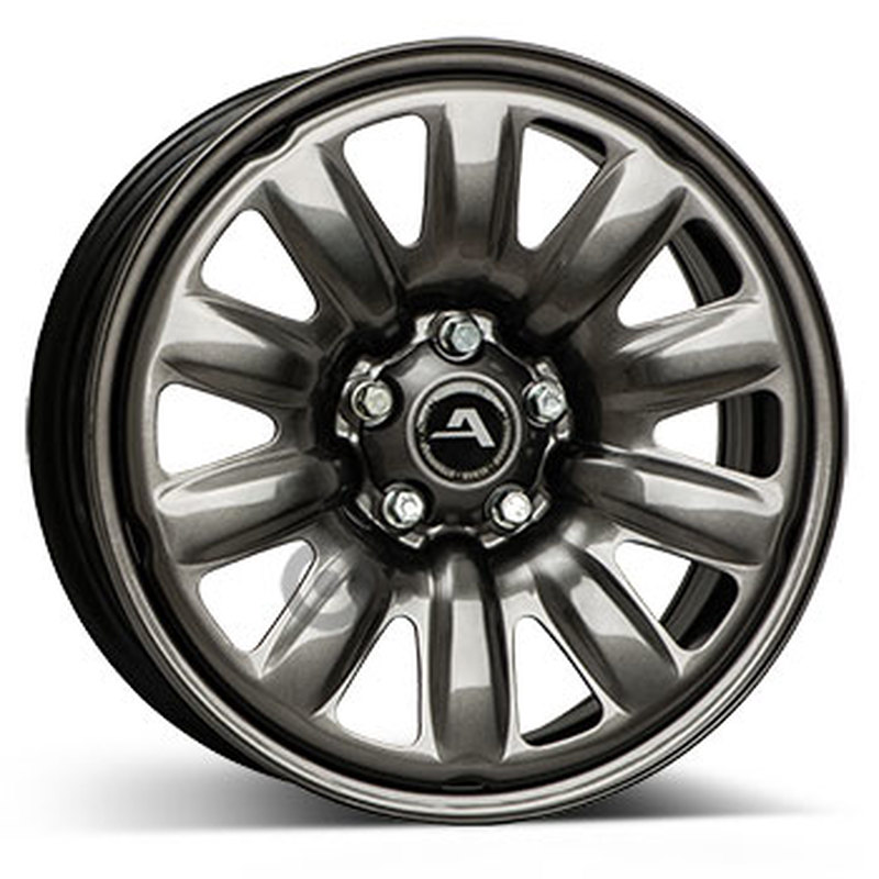 Cerchi in Lega Kfz alcar Steel Ghisa 5 fori 15\" 6X15 ET38 5x100