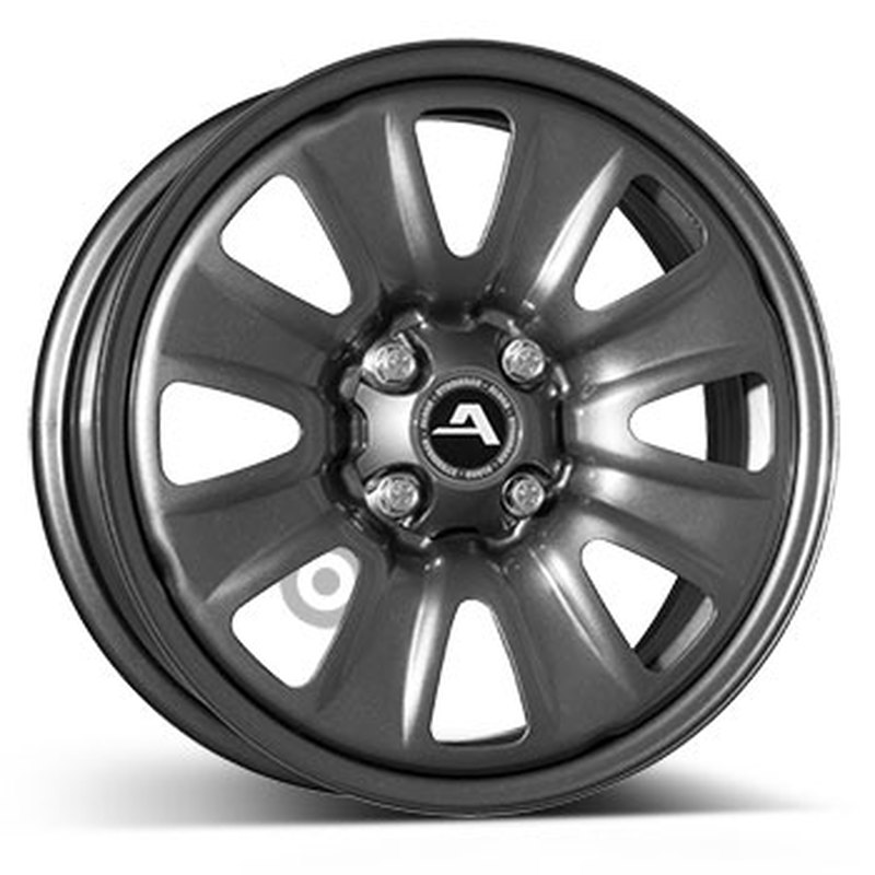 Cerchi in Lega Kfz alcar Steel Ghisa 4 fori 15\" 6X15 ET40 4x100