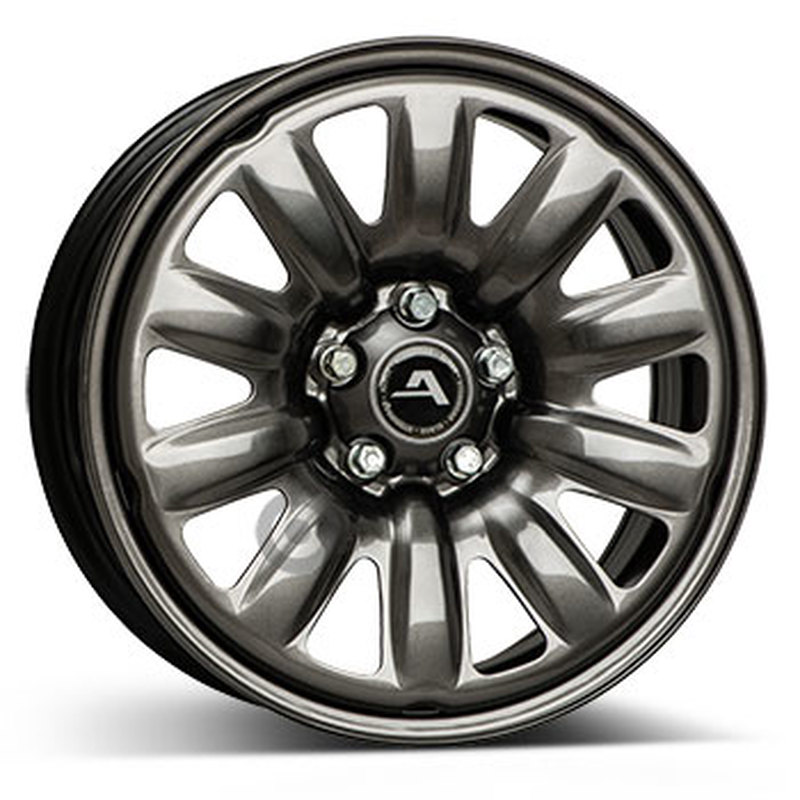 Cerchi in Lega Kfz alcar Steel Ghisa 5 fori 17\" 6.5X17 ET38 5x112
