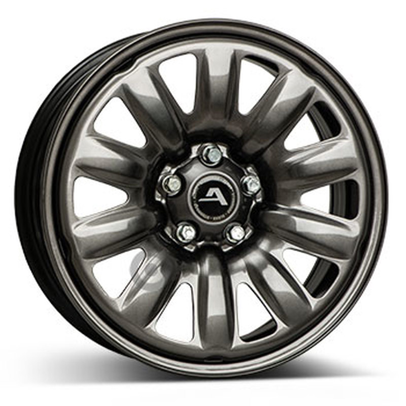 Cerchi in Lega Kfz alcar Steel Ghisa 5 fori 17\" 6.5X17 ET41 5x112