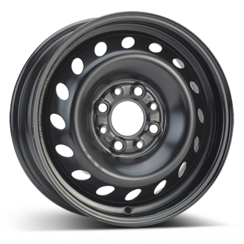 Cerchi in Lega KFZ ALCAR Steel Nero 4 fori 13\" 5X13 ET33 4x98