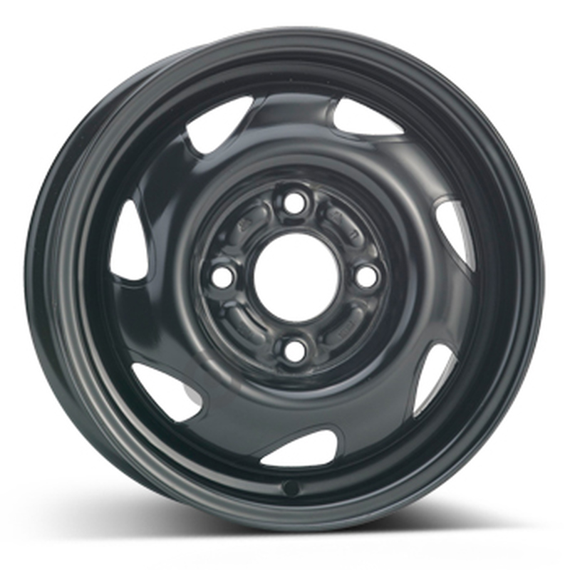 Cerchi in Lega KFZ ALCAR Steel Nero 4 fori 13\" 5X13 ET43.5 4x108