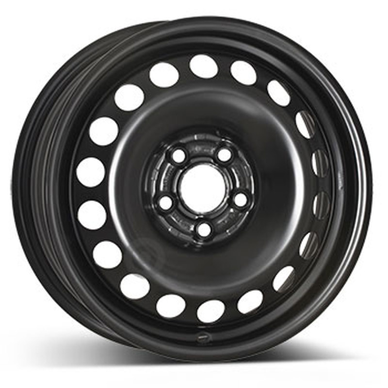 Cerchi in Lega KFZ ALCAR Steel Nero 5 fori 15\" 5.5X15 ET40 5x100