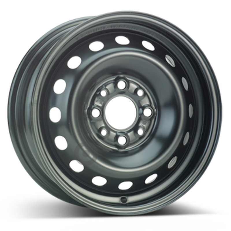 Cerchi in Lega Kfz alcar Steel Nero 4 fori 13\" 5X13 ET35 4x98