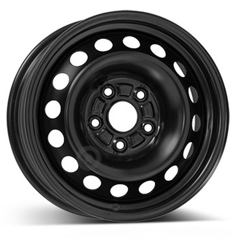 Cerchio KFZ ALCAR Steel Nero 5 fori 15\" 6.5X15 ET40 5x114.3