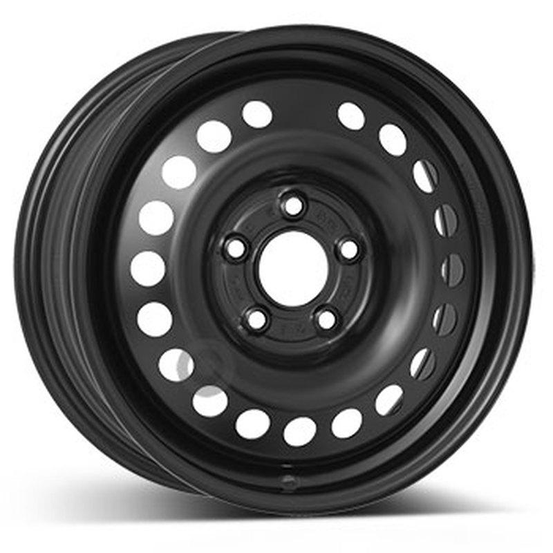 Cerchi in Lega KFZ ALCAR Steel Nero 5 fori 16\" 6.5X16 ET50 5x114.3