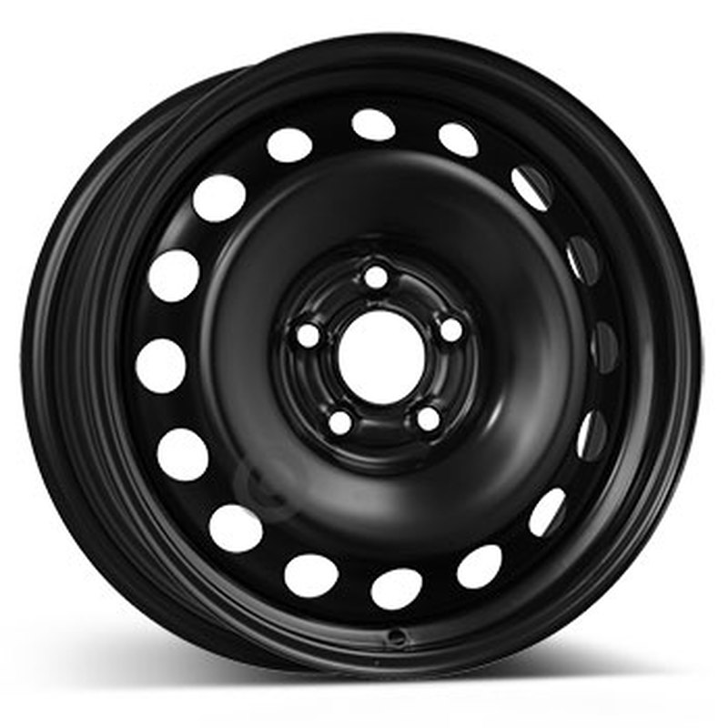 Cerchio KFZ ALCAR Steel Nero 5 fori 16\" 6.5X16 ET45 5x108