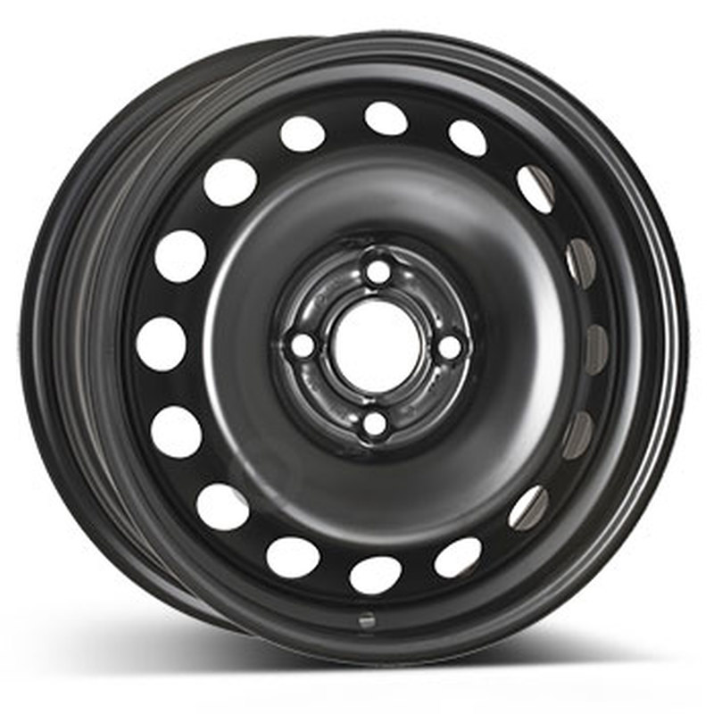Cerchio KFZ ALCAR Steel Nero 4 fori 16\" 6.5X16 ET47.5 4x108