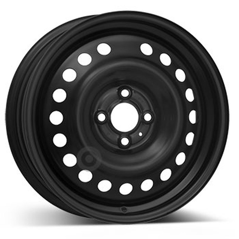 Cerchio KFZ ALCAR Steel Nero 4 fori 16\" 6X16 ET50 4x100