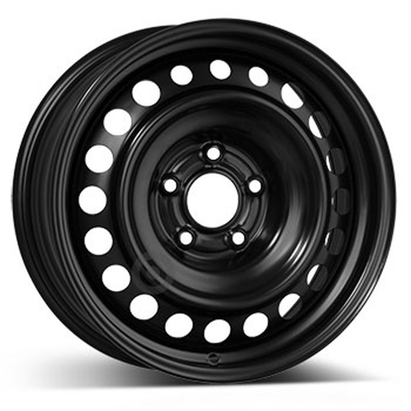 Cerchi in Lega KFZ ALCAR Steel Nero 5 fori 16\" 6.5X16 ET32 5x114.3