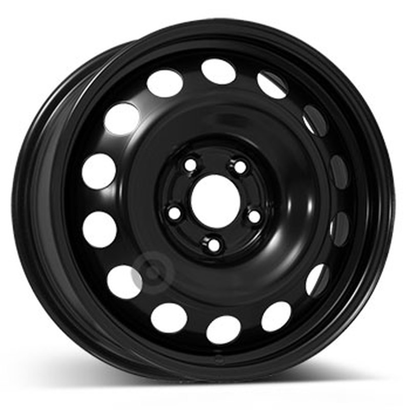 Cerchi in Lega KFZ ALCAR Steel Nero 5 fori 16\" 6.5X16 ET47 5x108