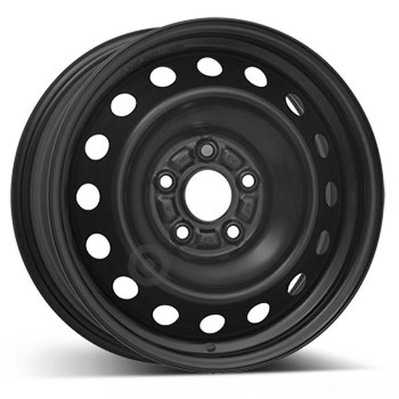 Cerchi in Lega KFZ ALCAR Steel Nero 5 fori 16\" 7X16 ET45 5x114.3