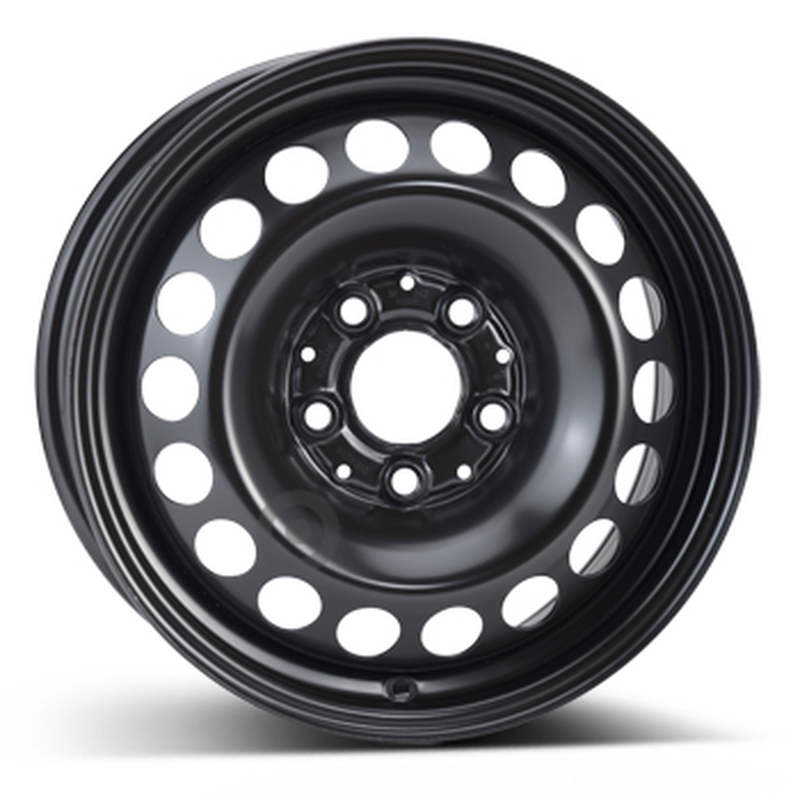 Cerchi in Lega KFZ ALCAR Steel Nero 5 fori 15\" 6.5X15 ET47 5x112