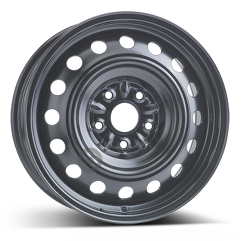 Cerchi in Lega KFZ ALCAR Steel Nero 5 fori 16\" 6.5X16 ET39 5x114.3